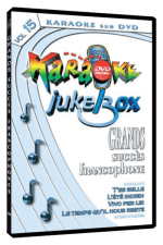 Chanson Karaoke sur DVD - Grands Succès Francophones Vol. #15