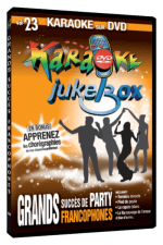 Chanson Karaoke sur DVD - Grands Succès Francophones Vol. #23